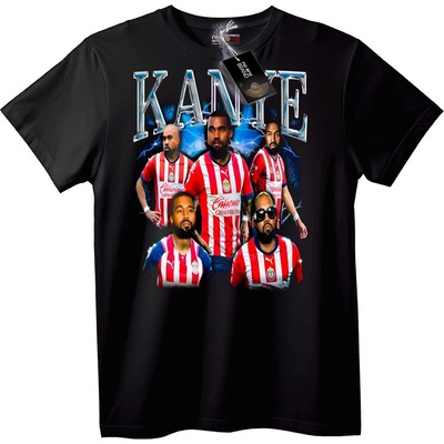 NOONEBRAND Тениска Kanee Футболна Легенда - 3XL, White