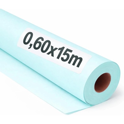 OFITURIA Kraft Paper Blue Pastel - Roll 0.60 × 15 m - 3 Rolls - Wrapping Paper and Packaging Paper - Craft Paper for DIY, Decoration and Sewing Patterns - Tear-Resistant and Easy to Cut - COM620-parent2
