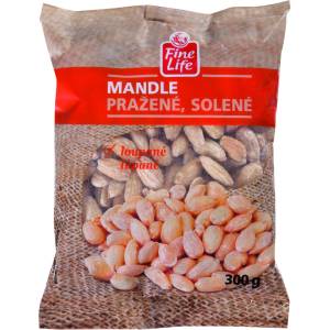 Fine Life Печени солени бадеми 300 г