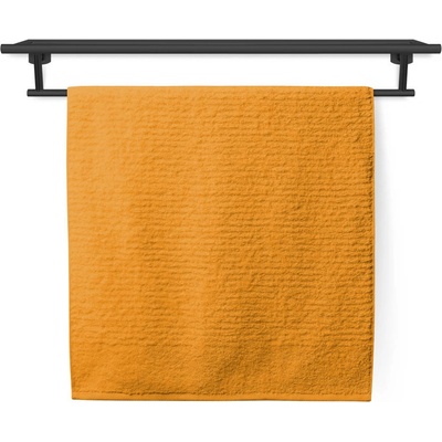 Veba Ručník JUVEL 3D vlny oranžová 70 x 140 cm