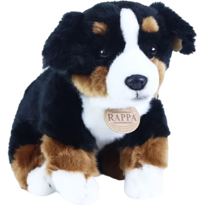 Rappa Плюшена играчка Rappa Еко приятели - Куче Бернски зененхунд, седящо, 25 cm (200845)