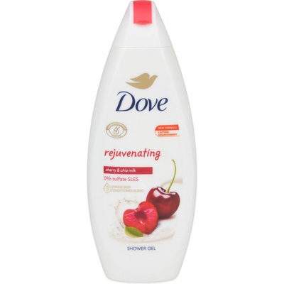 Dove Rejuvenating Cherry & Chia Milk sprchový gél 250 ml