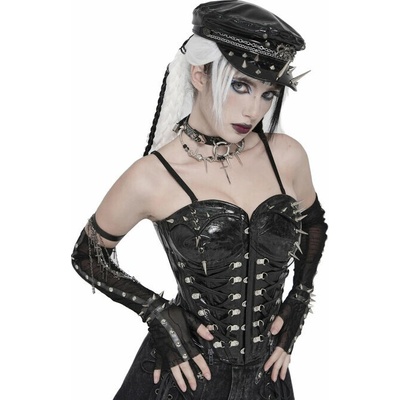 korzet DEVIL FASHION Mistress Mayhem černá