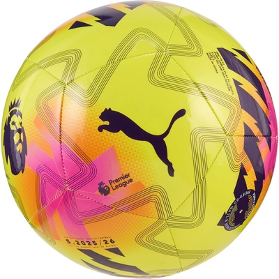 PUMA Футболна топка Puma Orbita Play Premier League Football 25/26 - EPL 2025/26 - Yellow/Pink