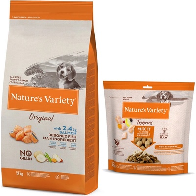 Natures Variety Original No Grain Junior losos 12 kg
