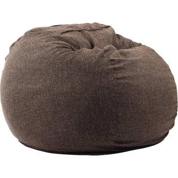 PUFRELAX Пуф, Барбарон, 600л. , King Size, Mocha Latte, Перящ се калъф, Трансформира се в легло, Пълнеж с микс от мемори пяна и дунапрен, Гама Premium (PUF-M-K-PT-MCLT)