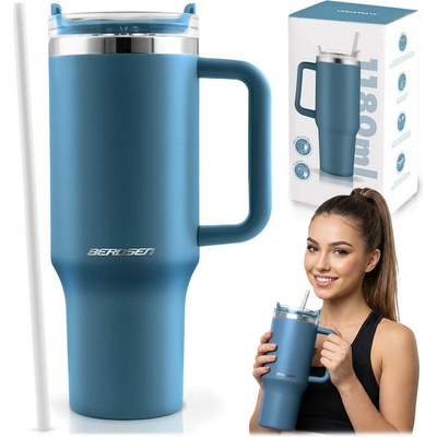 Berdsen termohrnček so slamkou 1180 ml