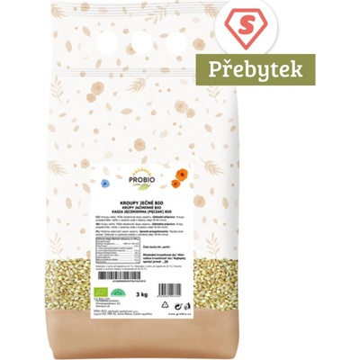 ProBio Kroupy ječné 3 kg