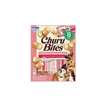 Churu Dog Bites Chicken wraps Chicken+Salmon 8 x 12 g