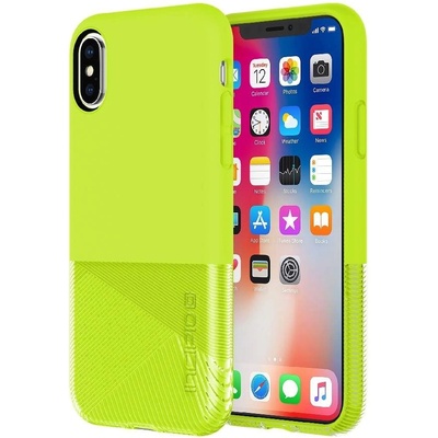 Incipio NGP Sport Case - удароустойчив силиконов (TPU) калъф за iPhone X (лайм)