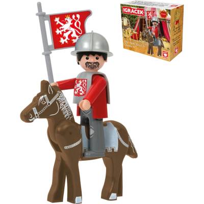 Efko Igráček Karel IV Loučeň figúrka so zbrojou a koňom