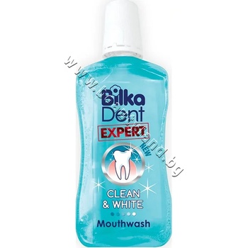 Bilka Вода за уста BilkaDent Expert Clean & White, 250 ml, p/n BI-32904300 - Вода за уста с избелващо действие (BI-32904300)