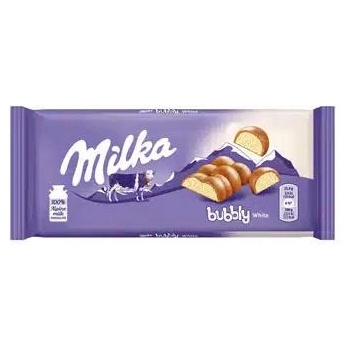 Image 1 of Mondelez International ШОКОЛАД Милка Бабъл Бял 95г