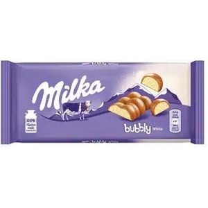 Mondelez International Milka Bubbly Бял Шоколад 95г