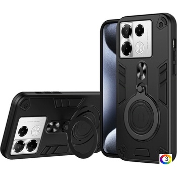 Infinix Note 40 Pro 4G Удароустойчив Metal Ring 360 Калъф и Протектор