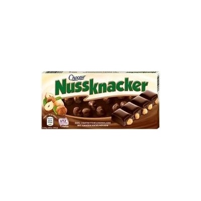 Choceur Nussknacker hořká čokoláda s celými oříšky 100 g