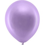 Party Deco Латексови Балони Металик, Виолетово 30см (rb30m-014)