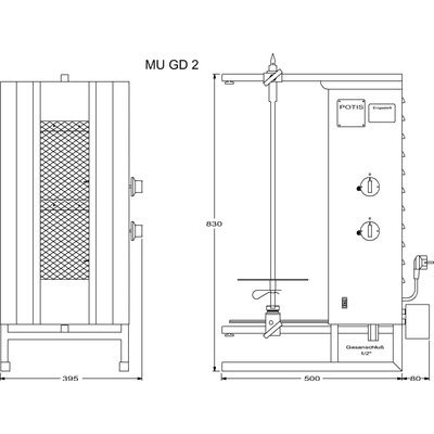 POTIS MU GD2/LPG