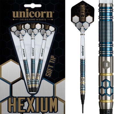 Soft Tip Unicorn Hexium 02 Blue 90% 21g