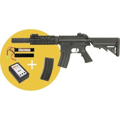 Cyma CM.513 M4 CQB s tlumičem černá elektrická – Zboží Mobilmania