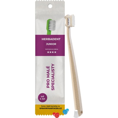 Herbadent Junior Zubní kartáček Ultra soft Natural