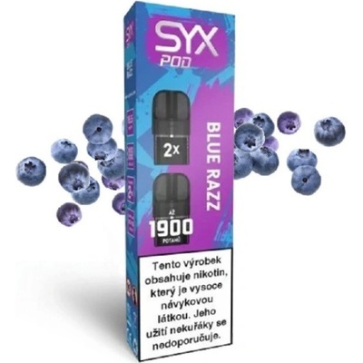 Syx Pod Blue Razz 16,5 mg 2 x 950 potáhnutí 1 ks – Zboží Dáma