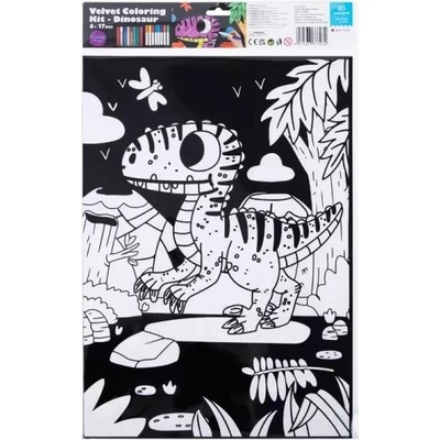 Tookyland sametová omalovánka dinosauři 30x25 cm