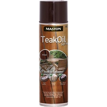 Maston Teakový olej v spreji hnedý 500 ml