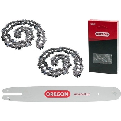 Oregon Combo set vodící lišta 40 cm + 2 x pilový řetěz pro motorové pily Stihl 019 020 021 023 025 MS210 MS230 MS241 MS250 MS251
