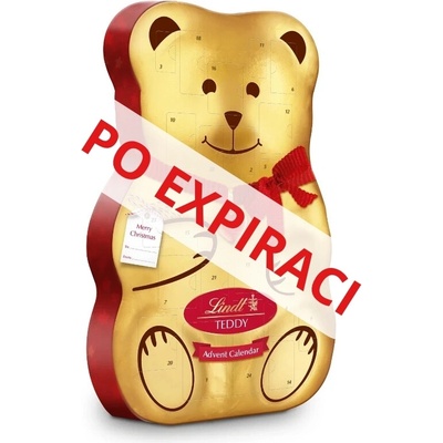 Lindt Teddy Shape Adventný kalendár 310g