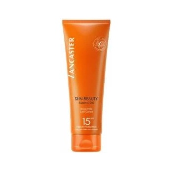 Lancaster Слънцезащитен крем Lancaster Sun Beauty Sublime Tan SPF15 Мляко за тяло (250 ml)