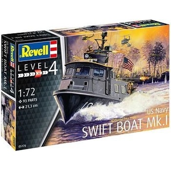 Revell US Navy SWIFT BOAT Mk.I Plastic ModelKit loď 05176 1:72