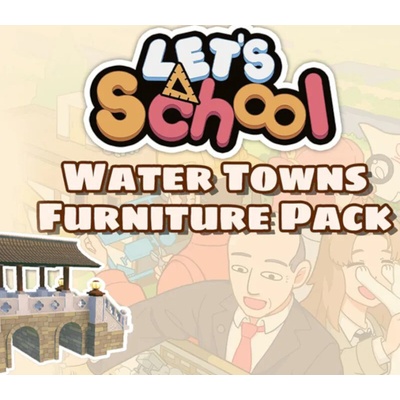 Let's School - Water Towns Furniture Pack