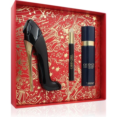Carolina Herrera Good Girl EDP 50 ml + tělové mléko 100 ml + EDP 10 ml
