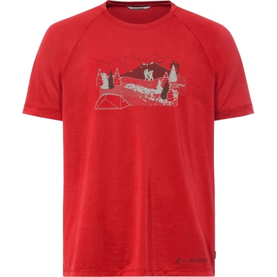 Vaude Мъжка тениска Vaude Gleann T-Shirt II T-shirt - Mars Red - размер XXL (216-7624-0515)