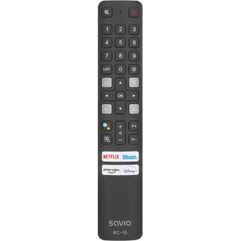 Image 1 of SAVIO RC-15 universal remote control/replacement for TCL , SMART TV (RC-15)