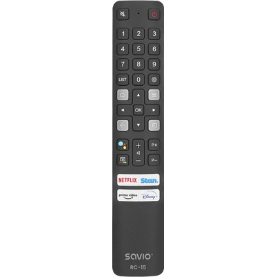 SAVIO rc-15 универсално дистанционно управление/замяна за tcl , smart tv (rc-15)