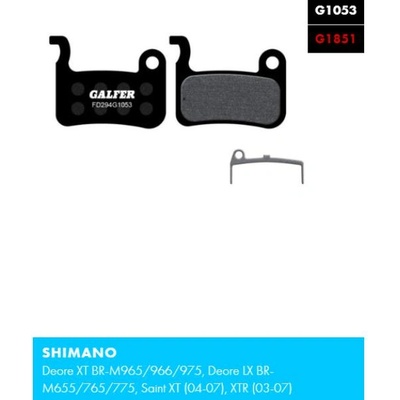 GALFER Накладки Galfer велосипед FD294G1053 PERFORMANCE Magura MT