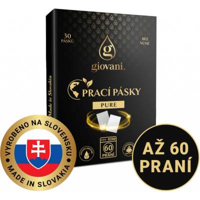 Giovani prací pásky PURE 60 praní