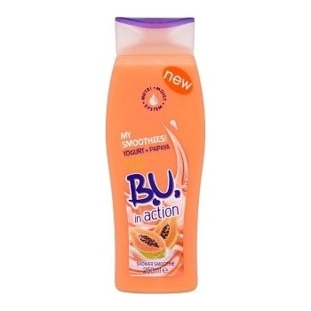 B.U. In Action Yogurt + Papaya sprchový gel 250 ml