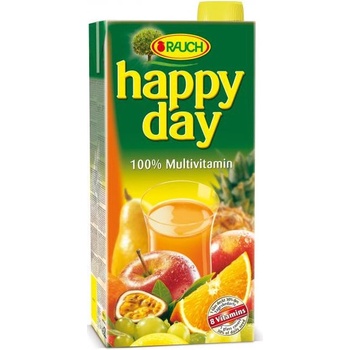 Rauch Happy Day 100% pomeranč, 2 l