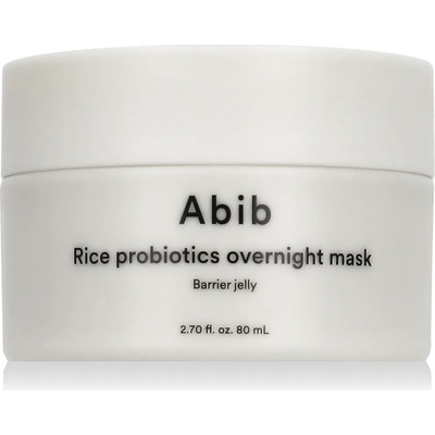 Abib Rice Probiotics Overnight Mask Barrier Jelly 80 ml