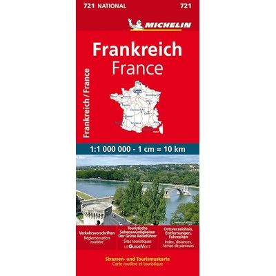 Francie (č. 721) mapa