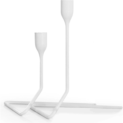 Born in Sweden Свещници за класически свещи Puzzle бели 2 бр (7340146-2)