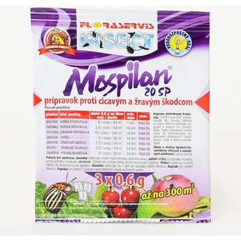 Mospilan 20SP 3 x 0,6 g