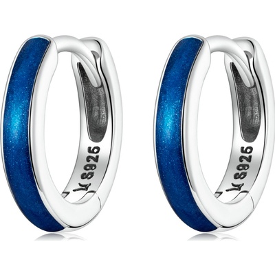 Olivie stříbrné modré kroužky 5869