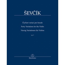 Ševčík - Čtyřicet variací pro housle op. 3 BA11521