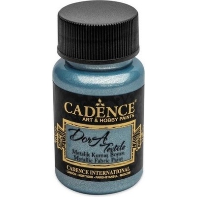Textilní barva Cadence metal.sv.modrá 50 ml