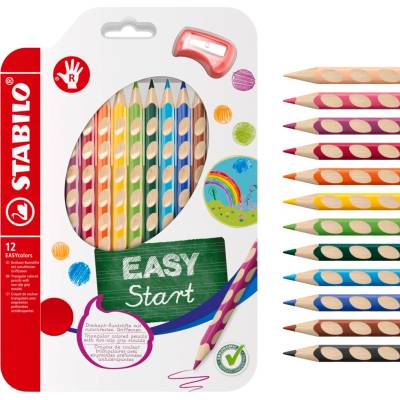 Stabilo Easycolors sada drevené farbičky L12 ks 332 12