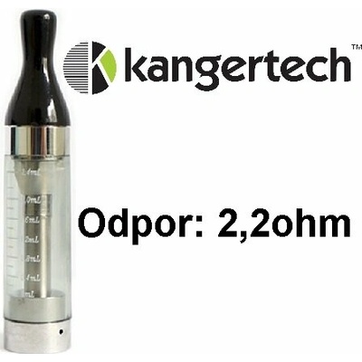 Kangertech CC/T2 clearomizer černá 2ml